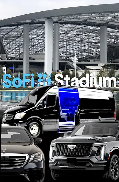 sofi stadium black car service